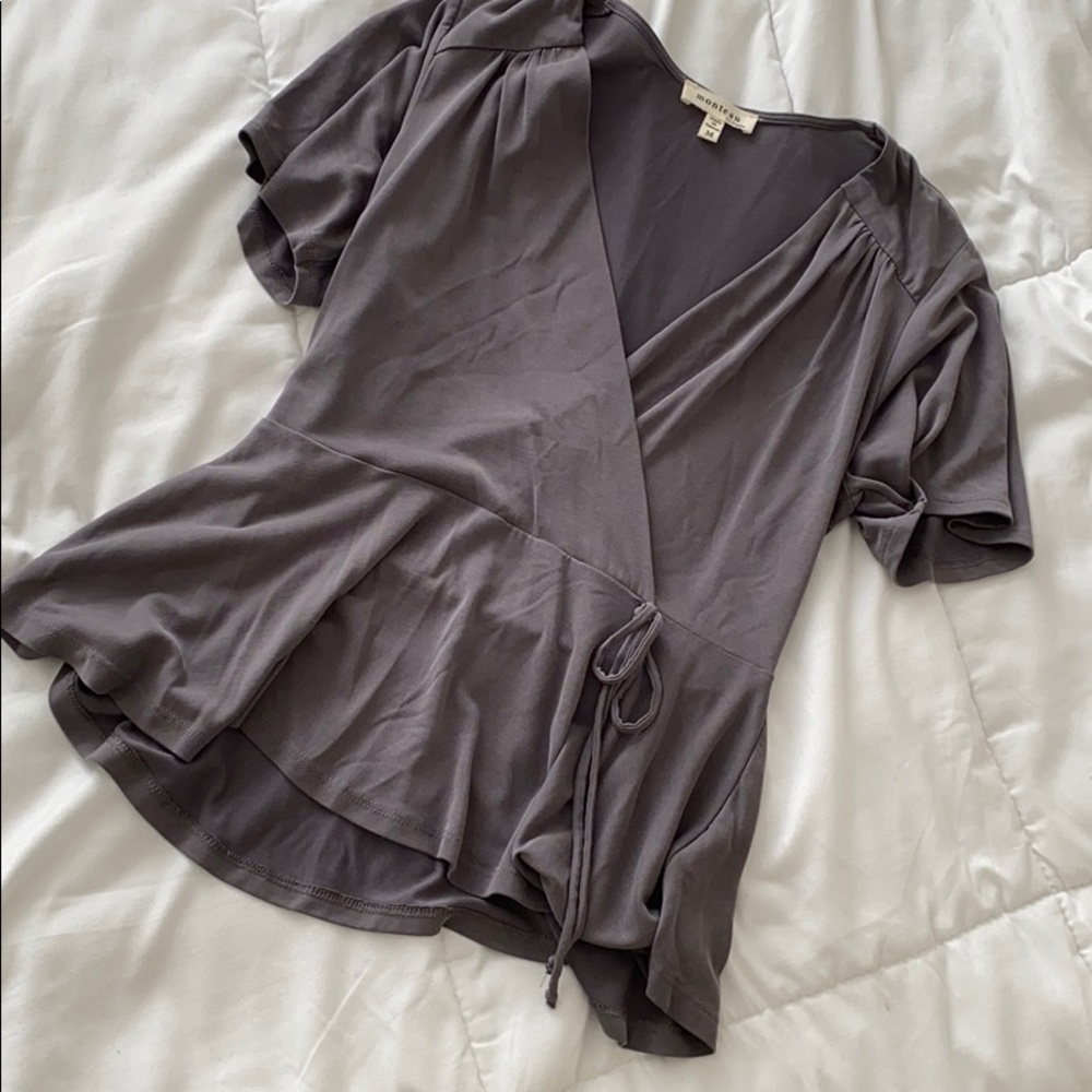 Supersoft wrap tee